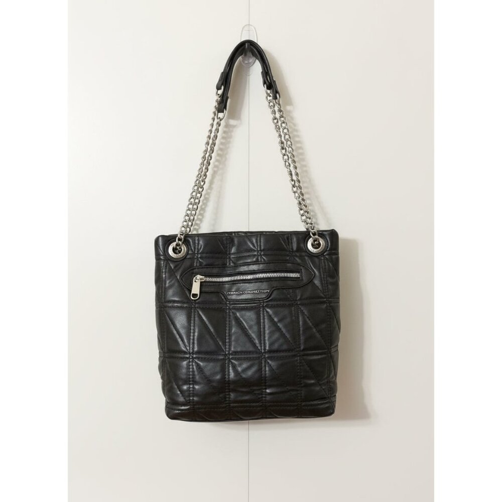 French‎ Connection Quilted Chain-Strap Shoulder Bag